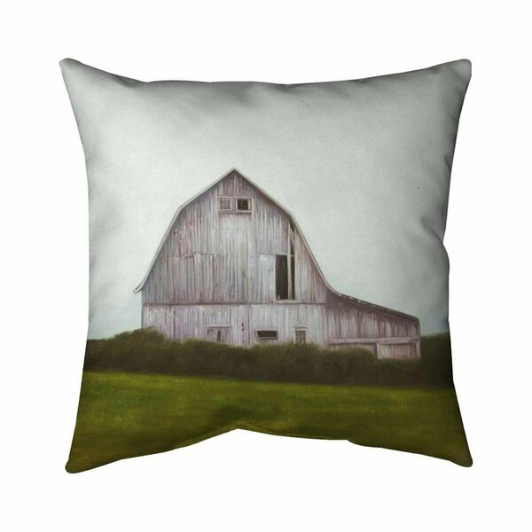 Begin Home Decor 26 x 26 in. Rustic Barn-Double Sided Print Indoor Pillow 5541-2626-AR3